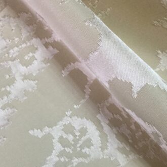 Ткань Quenin - DAMAS RECTA - IVOIRE - 4021-11