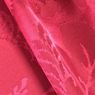 Ткань Quenin - DAMAS RECTA - ROUGE - 4021-19