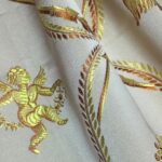 Ткань Quenin - LAMPAS SUCHET - CREME - 4026-03