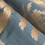 Ткань Quenin - LAMPAS SANARY - BLEU - 4029-03