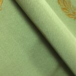 Ткань Quenin - LAMPAS AIGLON - VERT - 4035-02