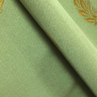 Ткань Quenin - LAMPAS AIGLON - VERT - 4035-02