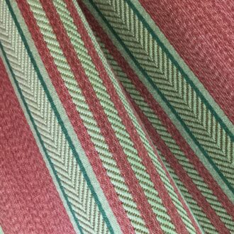 Ткань Quenin - IMBERLINE CHEVRONS - CREVETTE - 4183-01