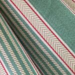 Ткань Quenin - IMBERLINE CHEVRONS - VERT - 4183-02