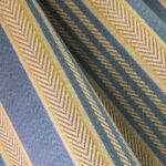 Ткань Quenin - IMBERLINE CHEVRONS - BLEU - 4183-03