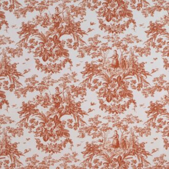 Ткань Quenin - BELLE SAISON - TERRACOTTA - 4269-01