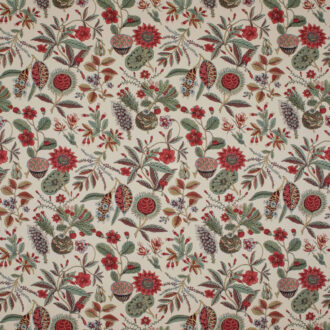 Ткань Quenin - LEONIE - CORNALINE - 4271-01