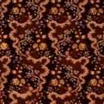 Ткань Quenin - MELODIE - GRENAT - 4285-04