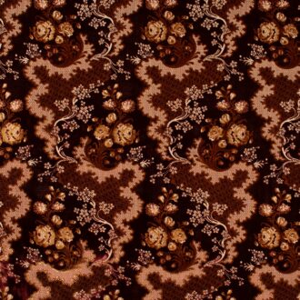 Ткань Quenin - MELODIE - GRENAT - 4285-04