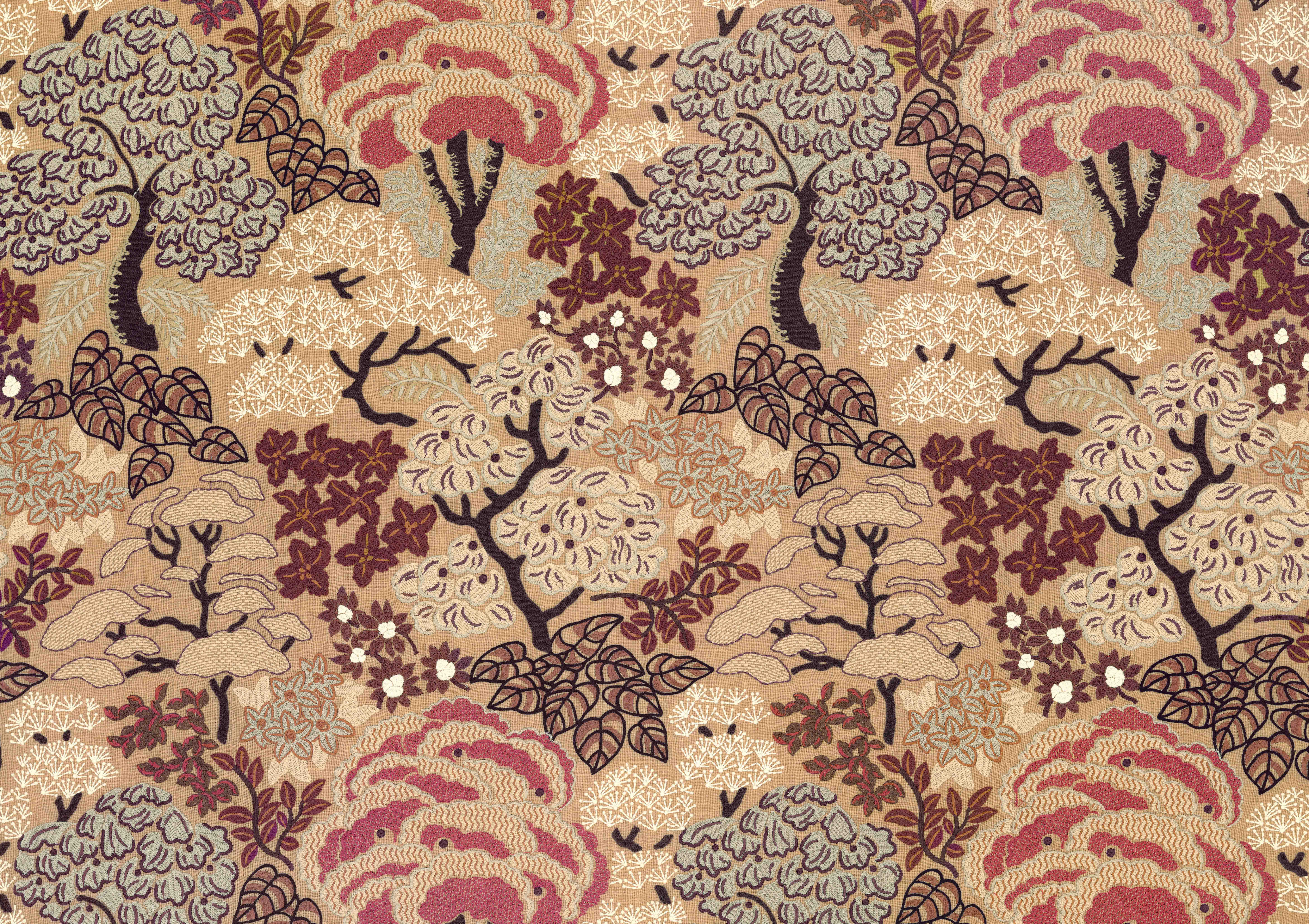 Ткань Lelievre - LA CANOPEE - CAMEL - 5076-02