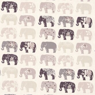 Ткань - Clarke and Clarke - ELEPHANTS - NATURAL - F0794/01