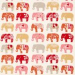 Ткань - Clarke and Clarke - ELEPHANTS - SPICE - F0794/02