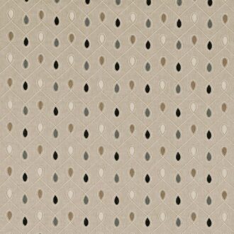 Ткань - Clarke and Clarke - HEALEY - CHARCOAL - F0936/01