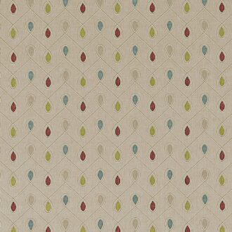 Ткань - Clarke and Clarke - HEALEY - RASPBERRY/DUCKEGG - F0936/04