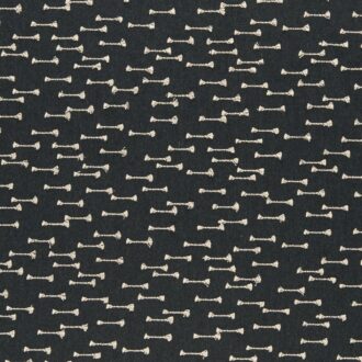 Ткань - Clarke and Clarke - NALA - CHARCOAL - F0958/01