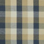 Ткань - Clarke and Clarke - AUSTIN CHECK - MIDNIGHT - F1042/05