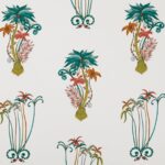 Ткань - Clarke and Clarke - JUNGLE PALMS - JUNGLE - F1110/02