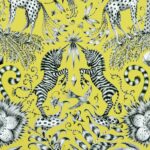 Ткань - Clarke and Clarke - KRUGER - LIME - F1111/03