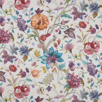 Ткань - Clarke and Clarke - DELILAH - SUMMER/CREAM - F1150/01