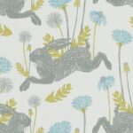 Ткань - Clarke and Clarke - MARCH HARE - HARE MINERAL - F1190/02