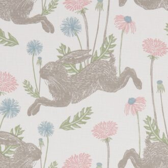 Ткань - Clarke and Clarke - MARCH HARE - HARE PASTEL - F1190/03