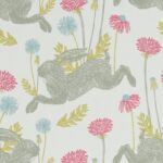 Ткань - Clarke and Clarke - MARCH HARE - HARE SUMMER - F1190/04
