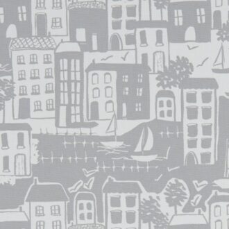 Ткань - Clarke and Clarke - WATERSIDE - GREY - F1196/02