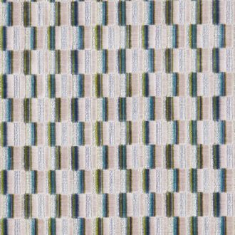 Ткань - Clarke and Clarke - CUBIS - PEACOCK - F1240/05