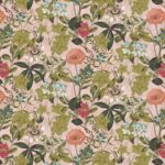 Ткань - Clarke and Clarke - PASSIFLORA - BLUSH VELVET - F1304/06