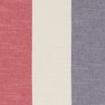 Ткань - Clarke and Clarke - BUCKTON - DENIM/RED - F1308/04