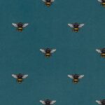 Ткань - Clarke and Clarke - ABEJA - TEAL - F1325/05