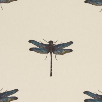 Ткань - Clarke and Clarke - AZURE - AQUA - F1327/01