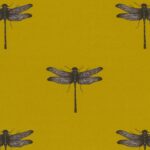 Ткань - Clarke and Clarke - AZURE - OCHRE - F1327/04