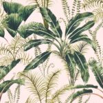 Ткань - Clarke and Clarke - MAJORELLE - BLUSH - F1366/01