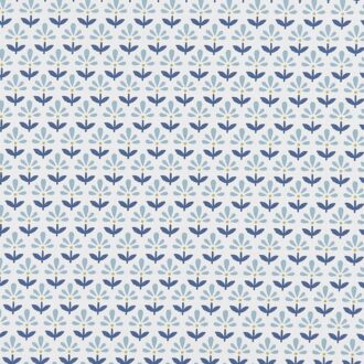 Ткань - Clarke and Clarke - FLEUR - DENIM - F1373/02