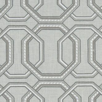 Ткань - Clarke and Clarke - REPEAT - SILVER - F1451/04