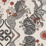 Ткань - Clarke and Clarke - CASPIAN LINEN - NUDE - F1488/02