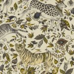 Ткань - Clarke and Clarke - PROTEA LINEN - GOLD - F1493/01