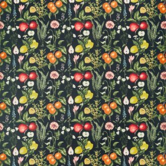 Ткань - Clarke and Clarke - SORENTO VELVET - EBONY VELVET - F1510/01