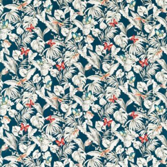 Ткань - Clarke and Clarke - ACADIA - MIDNIGHT - F1513/03
