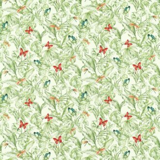 Ткань - Clarke and Clarke - ACADIA - OLIVE/SPICE - F1513/05