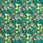 Ткань - Clarke and Clarke - FRUTA - TEAL VELVET - F1515/04