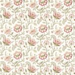 Ткань - Clarke and Clarke - ADELINE - BLUSH/RASPBERRY - F1543/02