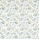 Ткань - Clarke and Clarke - ADELINE - DENIM/MIDNIGHT - F1543/03