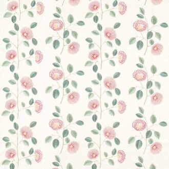 Ткань - Clarke and Clarke - MONIQUE - BLUSH/RASPBERRY - F1555/02