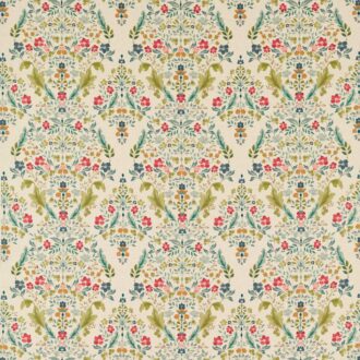 Ткань - Clarke and Clarke - GAWTHORPE - FOREST/LINEN - F1558/02