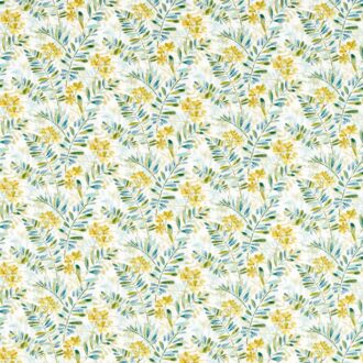 Ткань - Clarke and Clarke - NEW GROVE - DENIM/CITRUS - F1560/02