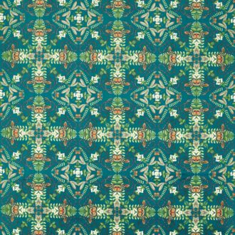 Ткань - Clarke and Clarke - EMERALD VELVET - TEAL VELVET - F1585/02