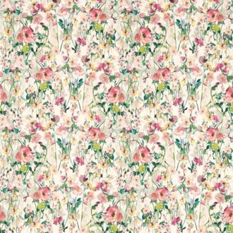 Ткань - Clarke and Clarke - WILD MEADOW - BLUSH - F1596/01