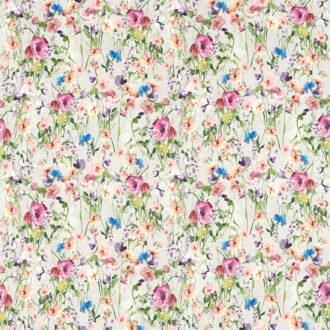 Ткань - Clarke and Clarke - WILD MEADOW - DAMSON - F1596/02